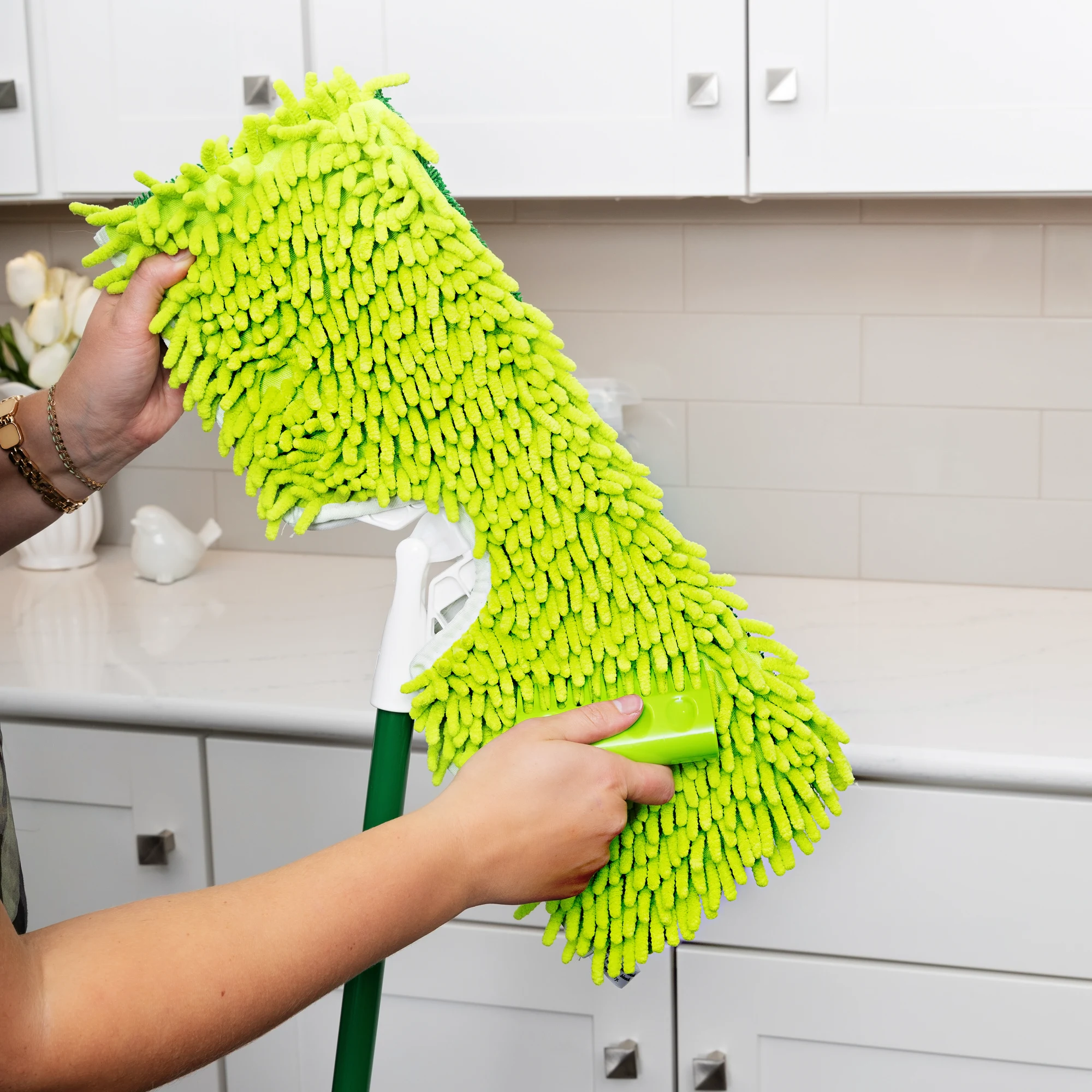 リントママ　LISSAGE DX2 2-Sided Microfiber Mop Refill | Libman